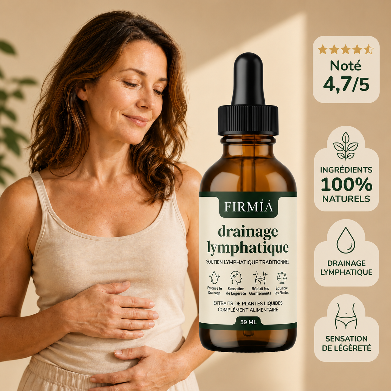 Drainant lymphatique